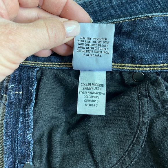 Hudson COLLIN Mid-Rise Skinny Jean (sz. 28) - Picture 8 of 9